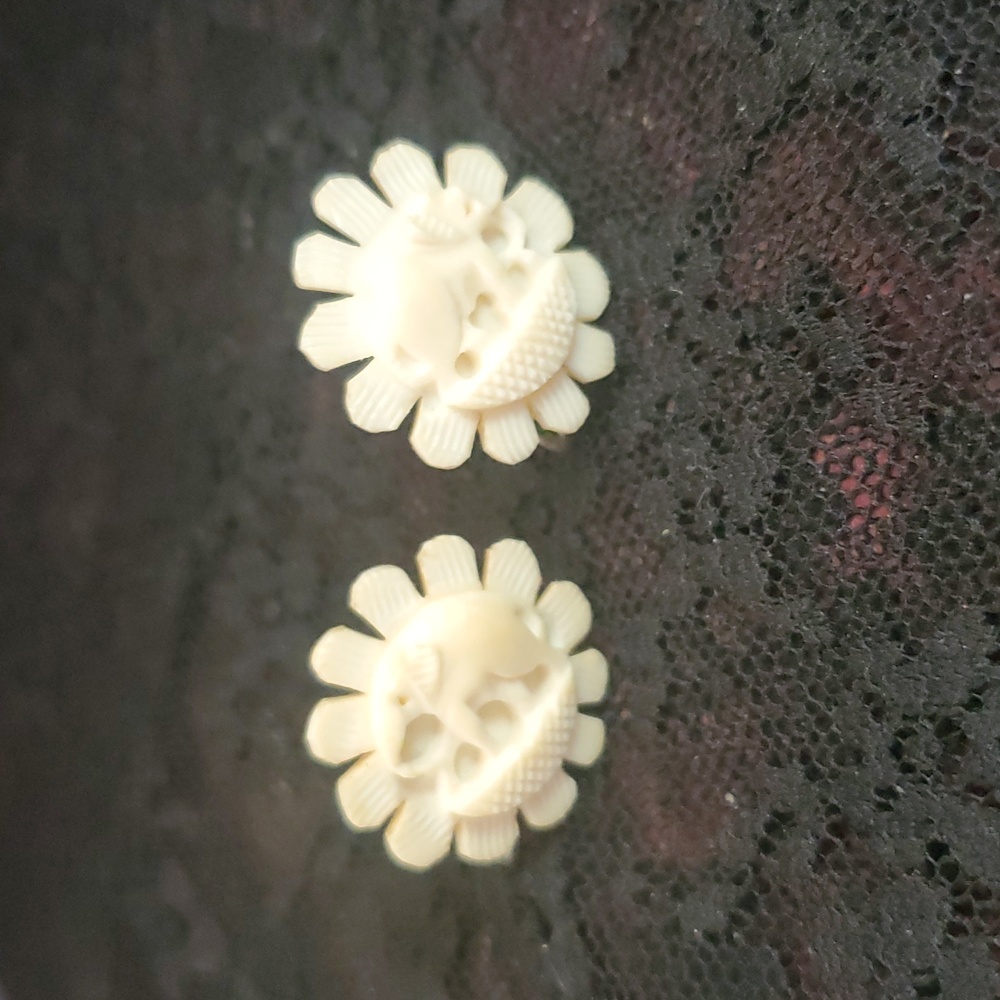 Vintage elephant earrings AG543